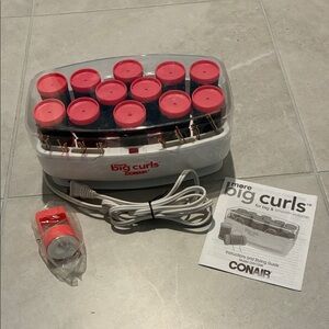 Conair More Big Curls Hair Rollers with Steam Option Reservoir